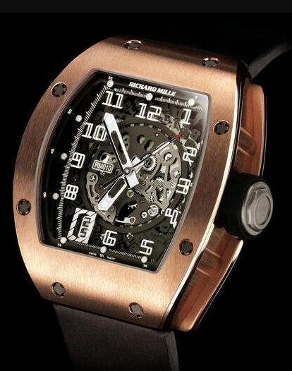 Review Cheapest RICHARD MILLE Replica Watch RM 010 Rose Gold Automatic Winding Price - Click Image to Close